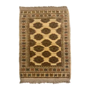 فرش دستبافت 0.5 متری مدل  ترکمن کد Nkp-stp22