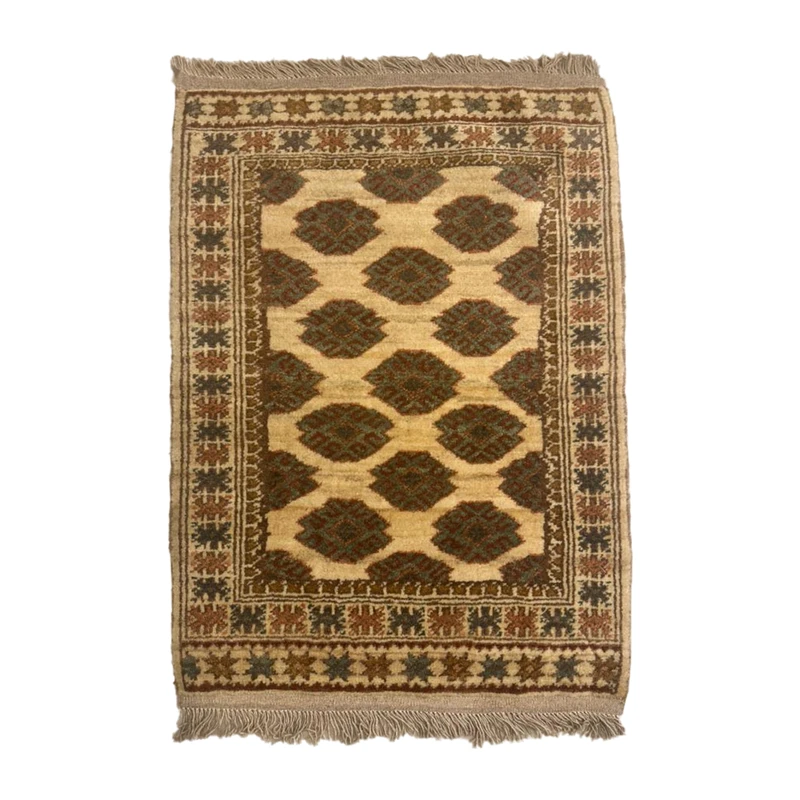 فرش دستبافت 0.5 متری مدل  ترکمن کد Nkp-stp22