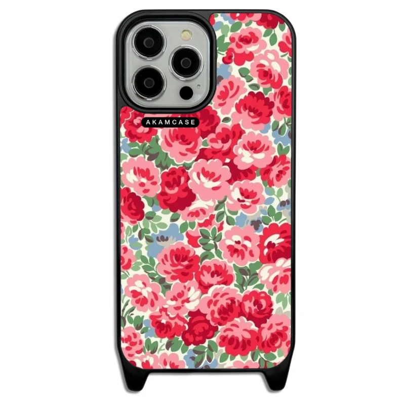 کاور آکام مدل AMCWLA13PROMAX-FLOWERS17 مناسب برای گوشی موبایل اپل iPhone 13 Pro Max
