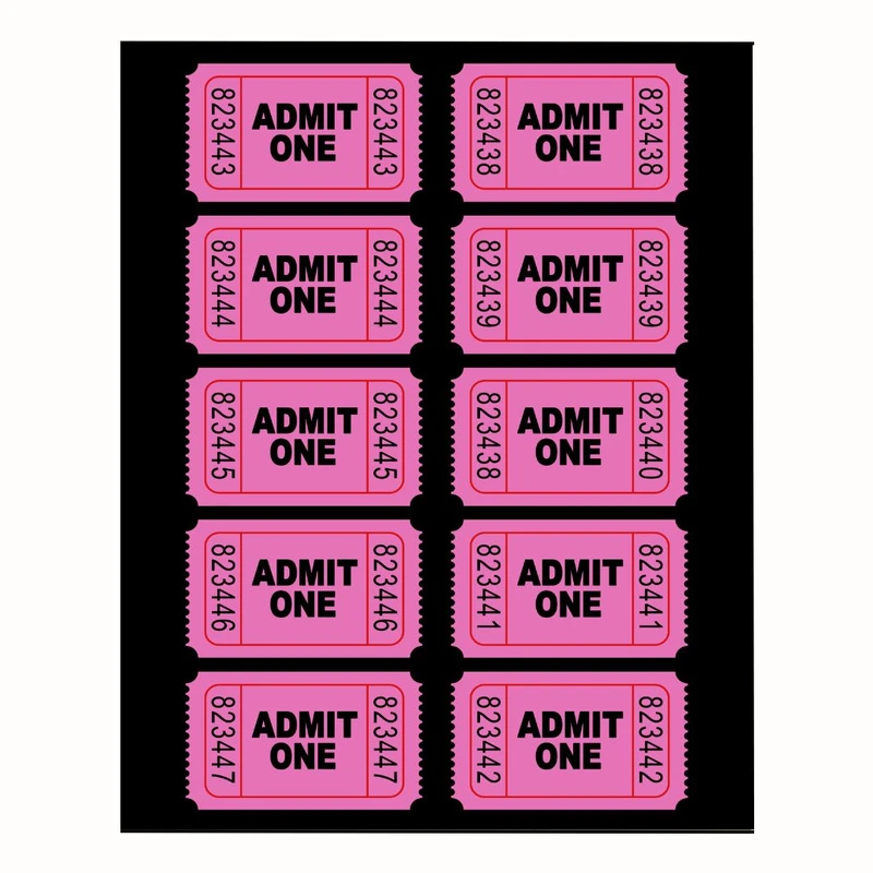 پوستر مدل  بلیت نمایشگاه عادلانه