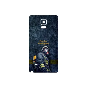 MAHOOT Firefighter Cover Sticker for Samsung Galaxy Note 4