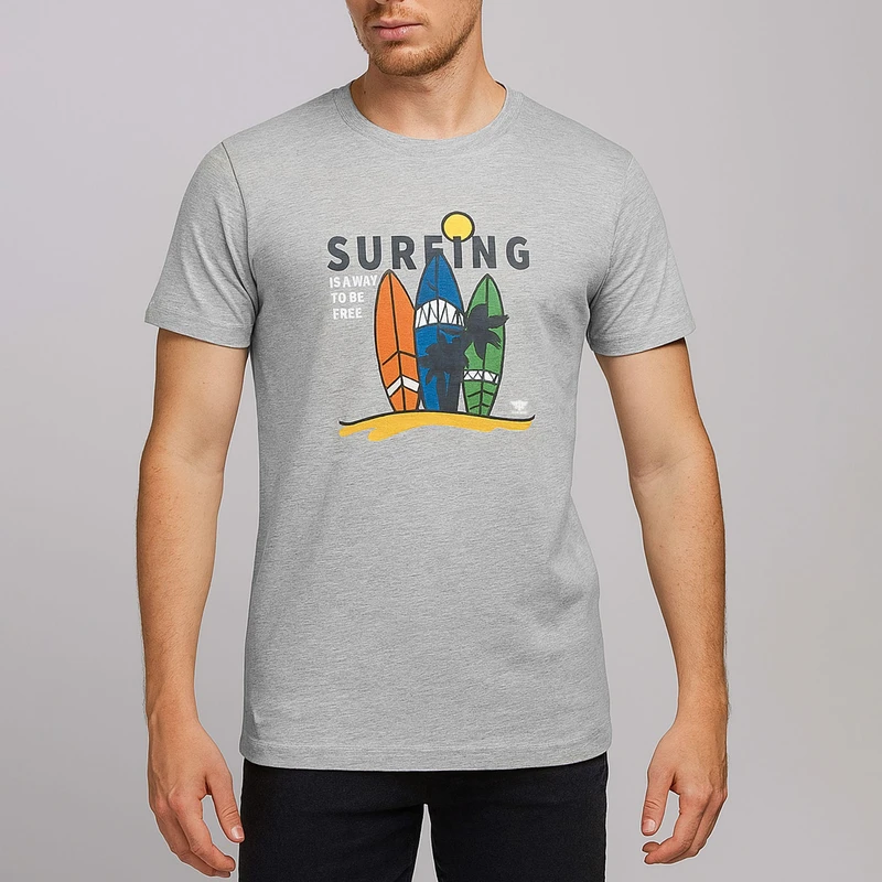 تی شرت آستین کوتاه مردانه مدل SB-SS-2193