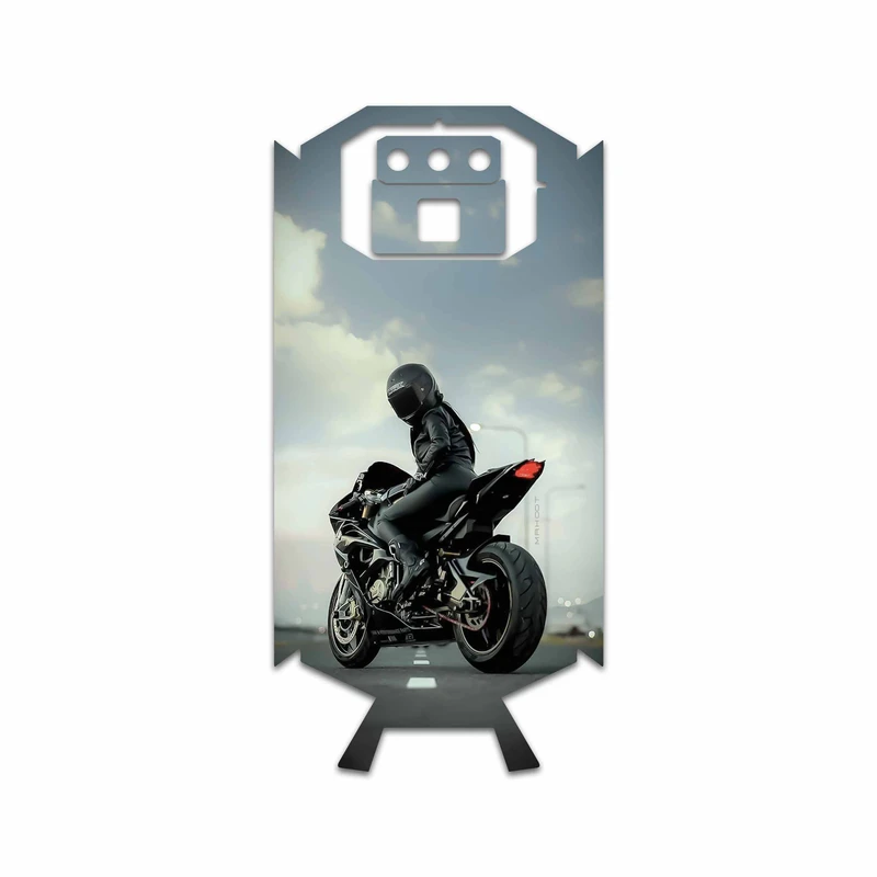 برچسب پوششی ماهوت مدل Motorcycling مناسب برای گوشی موبایل دوجی S70