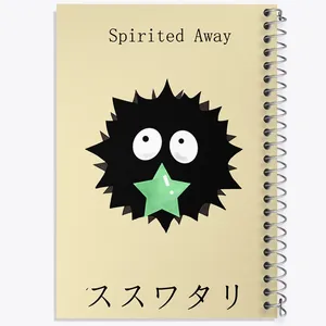 دفتر مشق 100 برگ خندالو طرح انیمه شهر اشباح (Spirited Away) کد F1602