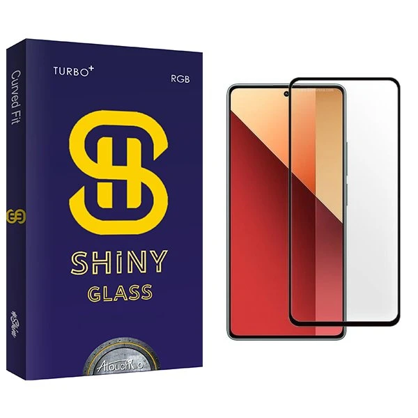 محافظ صفحه نمایش شیشه ای آتوچبو مدل Shiny مناسب برای گوشی موبایل شیائومی Redmi Note 13 Pro 4G