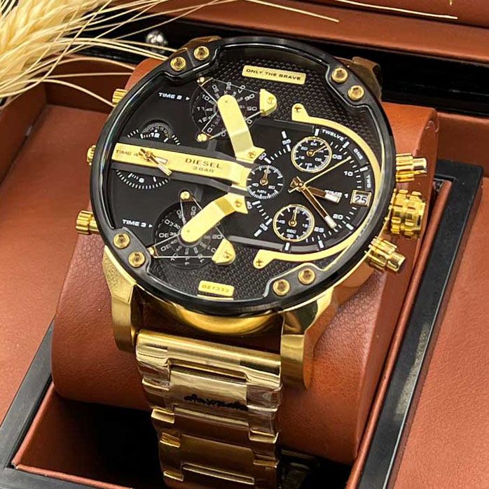 ساعت مچی عقربهای مردانه دیزل مدل 7 موتوره کد 27889 - - 2