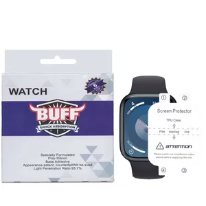 Buff Hydrogel-New-2024-G tempered glass screen protector for Apple Watch 41mm series 7 / 8 / 9