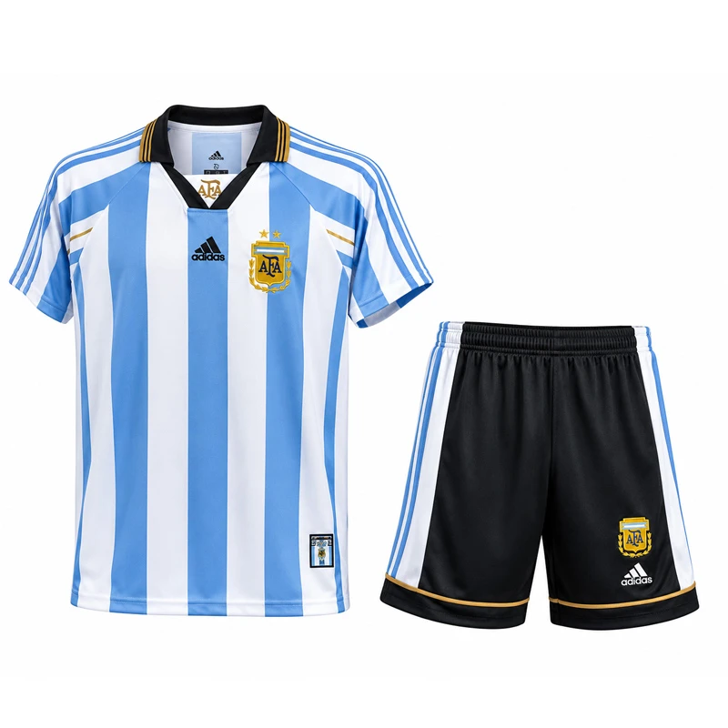 ست تی‌شرت و شلوارک ورزشی پسرانه مدل GS-M-World Cup-317988