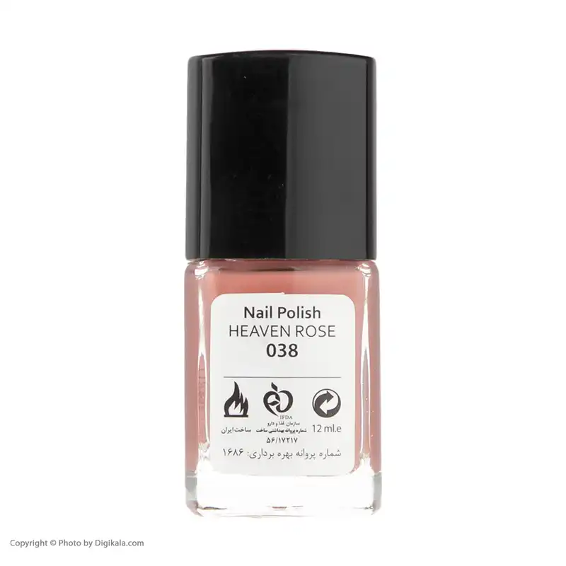لاک ناخن این لی مدل HEAVEN ROSE شماره 038