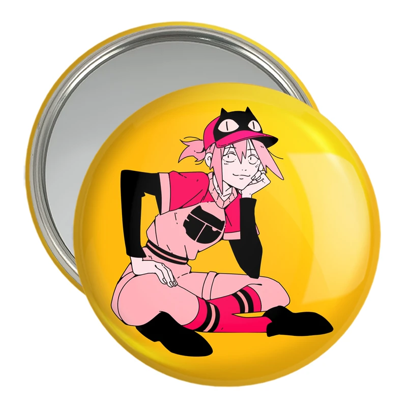 آینه جیبی خندالو مدل هاروکو انیمه Fooly Cooly  کد 23574