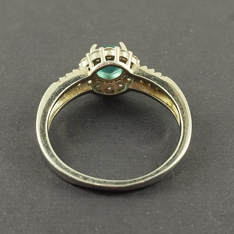 انگشتر نقره زنانه سلین کالا مدل توپاز کد 33