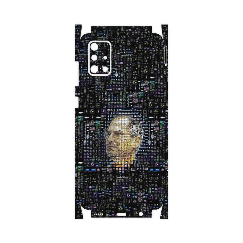 برچسب پوششی ماهوت مدل Collage of Steve Jobs 2-FullSkin مناسب برای گوشی موبایل سامسونگ Galaxy A71