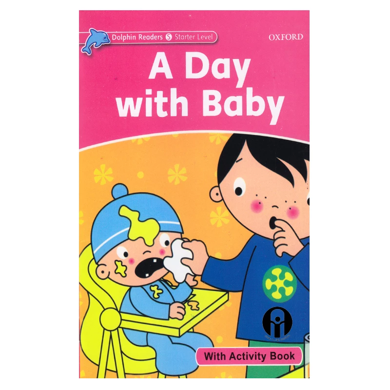 کتاب Dolphin Readers Starter A Day With Baby اثر Di Taylor انتشارات الوندپویان