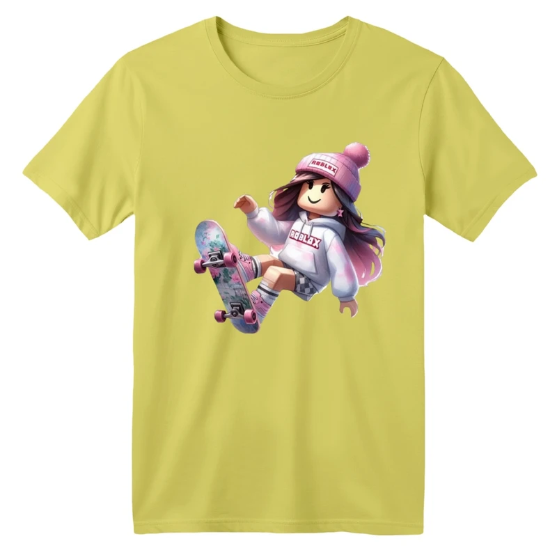 تی شرت آستین کوتاه بچگانه مدل روبلاکس کد 8