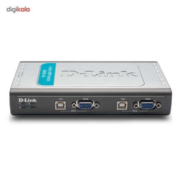 سوییچ 4 پورت USB KVM دی-لینک مدل DKVM-4U