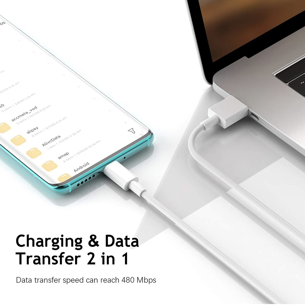 شارژر شیائومی مدل MDY-11-EY 33wfast 3pin original به همراه کابل تبدیل usb-c