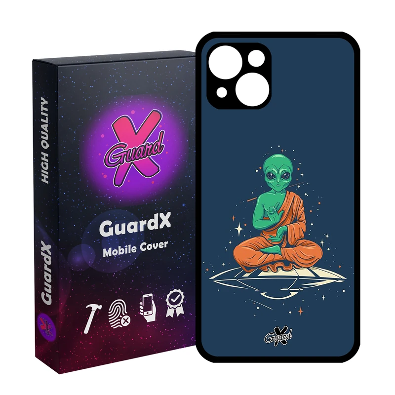 کاور گارد ایکس طرح Alien مدل Glass10305 مناسب برای گوشی موبایل اپل iPhone 13