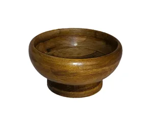 کاسه چوبی کد F13