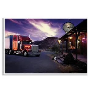 تابلو بکلیت طرح تریلی مدل W-D1068