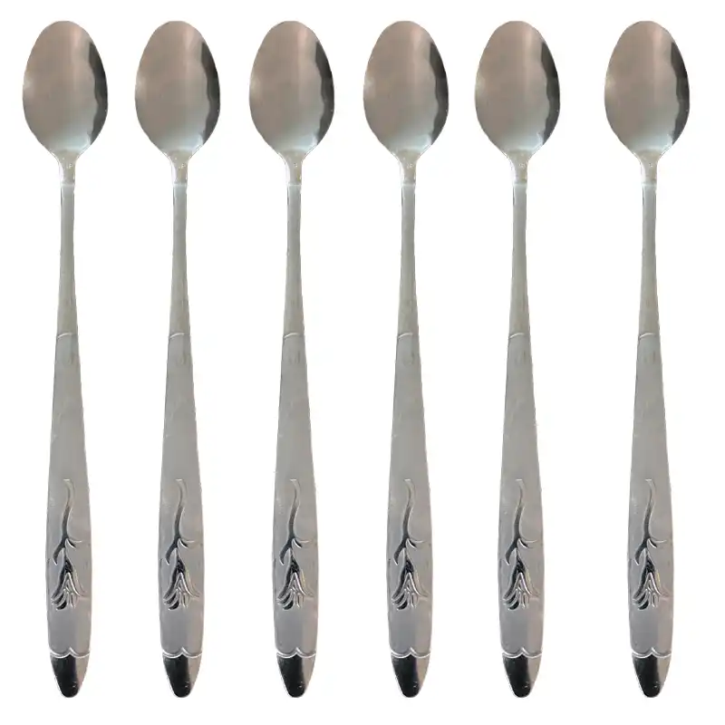 قاشق شربت خوری مدل mhdn بسته 6 عددی