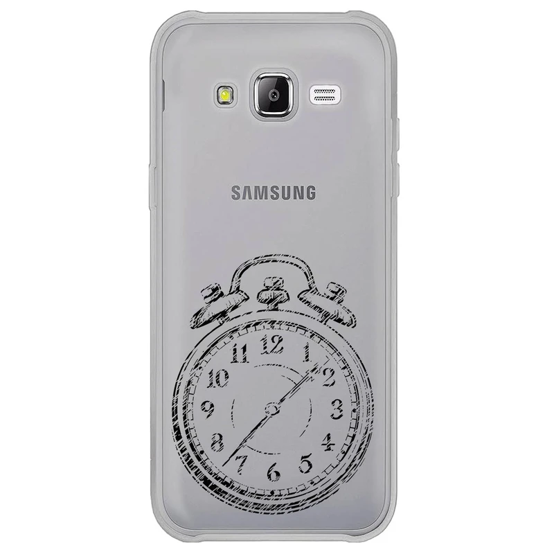 کاور مگافون طرح ساعت مدل C64-B مناسب برای گوشی موبایل سامسونگ Galaxy J5 2015