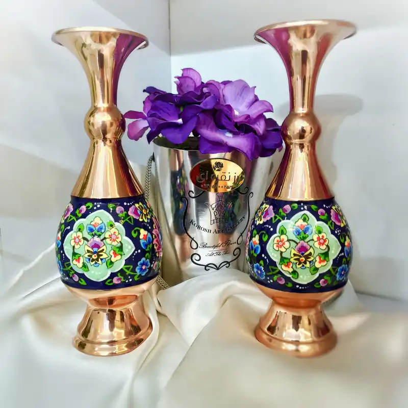 گلدان مسی مدل پرداز کد pg20