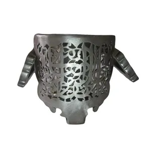 گلدان علم عزاداری مدل نقاب دار 
