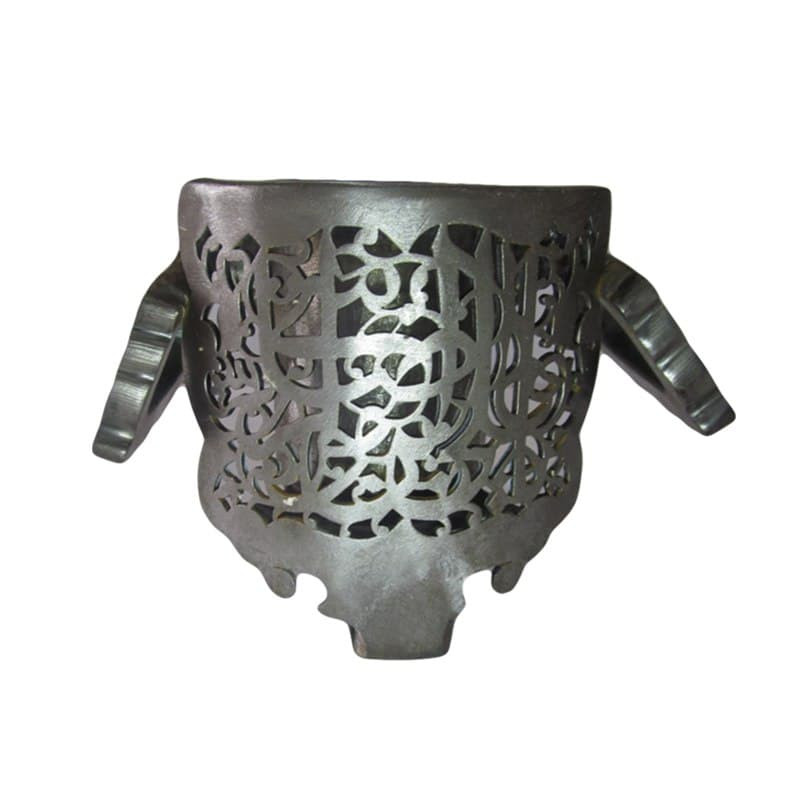 گلدان علم عزاداری مدل نقاب دار 