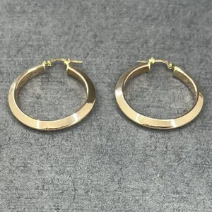 گوشواره طلا 18 عیار زنانه دوست خوب مدل dk534