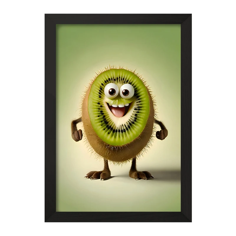 تابلو خندالو مدل کیوی بامزه کد F8620