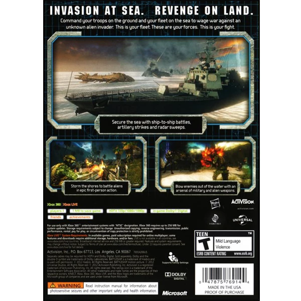 بازی Battleship مخصوص Xbox 360