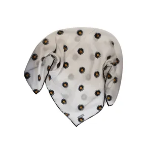 روسری زنانه مدل مینی اسکارف گلی