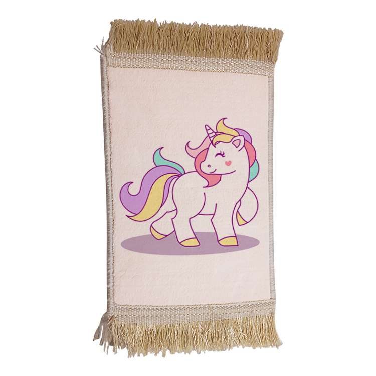 فرش ماشینی دیوارکوب مدل یونیکورن کد 83