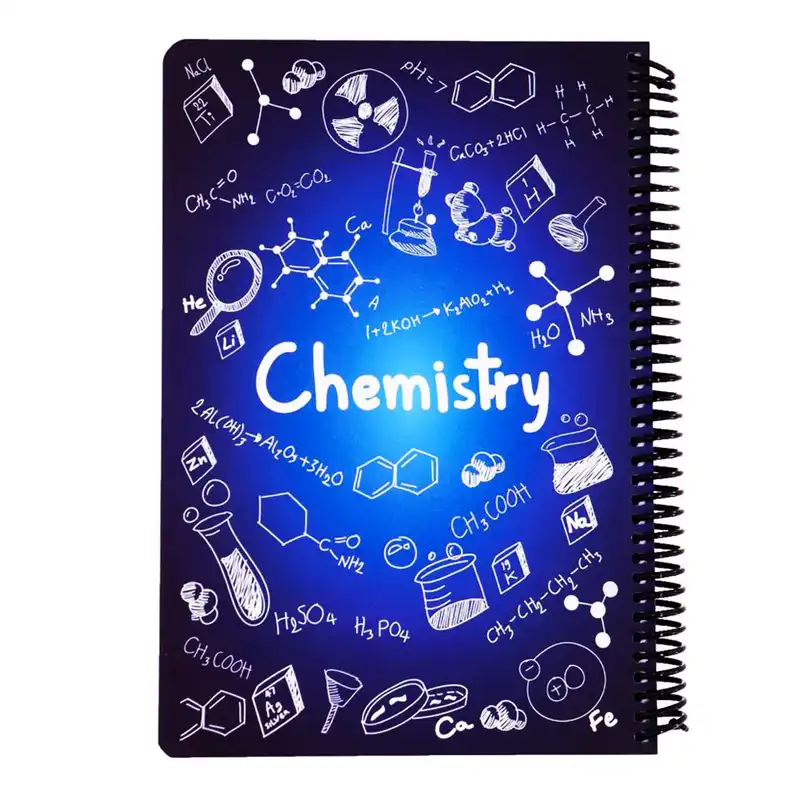 دفتر 100 برگ دات نوت مدل شیمی کد a4