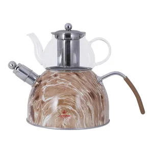 ست کتری و قوری لایف اسمایل مدل TK311G