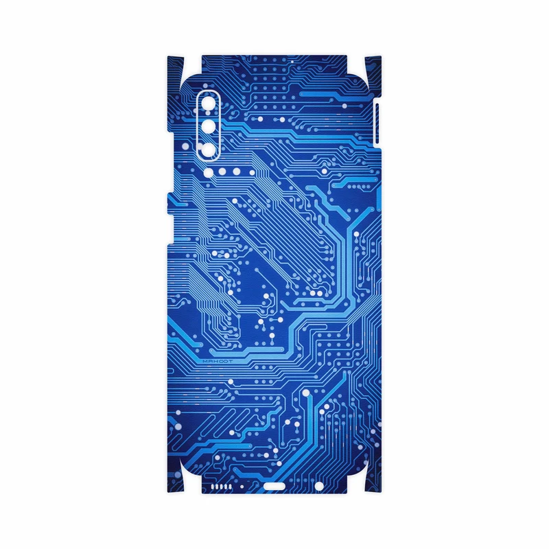 برچسب پوششی ماهوت مدل Blue Printed Circuit Board-FullSkin مناسب برای گوشی موبایل سامسونگ Galaxy A50