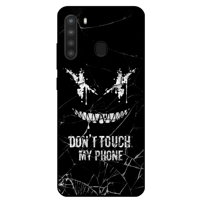 کاور مگافون طرح دست نزن مدل 1884 مناسب برای گوشی موبایل سامسونگ Galaxy A21   