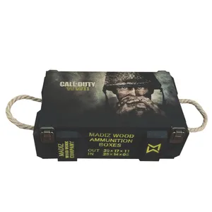 جعبه هدیه مدل جعبه مهمات طرح call of duty کد 01