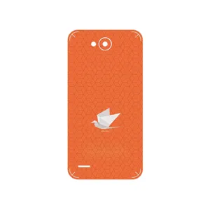 MAHOOT Minimalist origami bird Cover Sticker for LG X Power 2