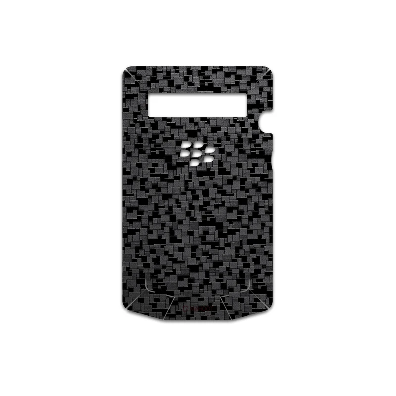 برچسب پوششی ماهوت مدل Black-Silicon مناسب برای گوشی موبایل بلک بری Porsche Design P9981