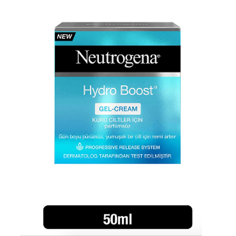 کرم آبرسان نوتروژینا مدل hydro boost حجم 50 میلی لیتر