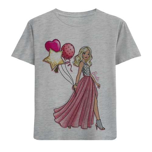 تی شرت دخترانه مدل آستین کوتاه عروس M51