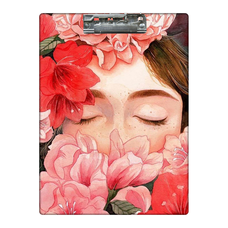 تخته شاسی طرح دخترانه گلگلی کد  4868773 سایز A4