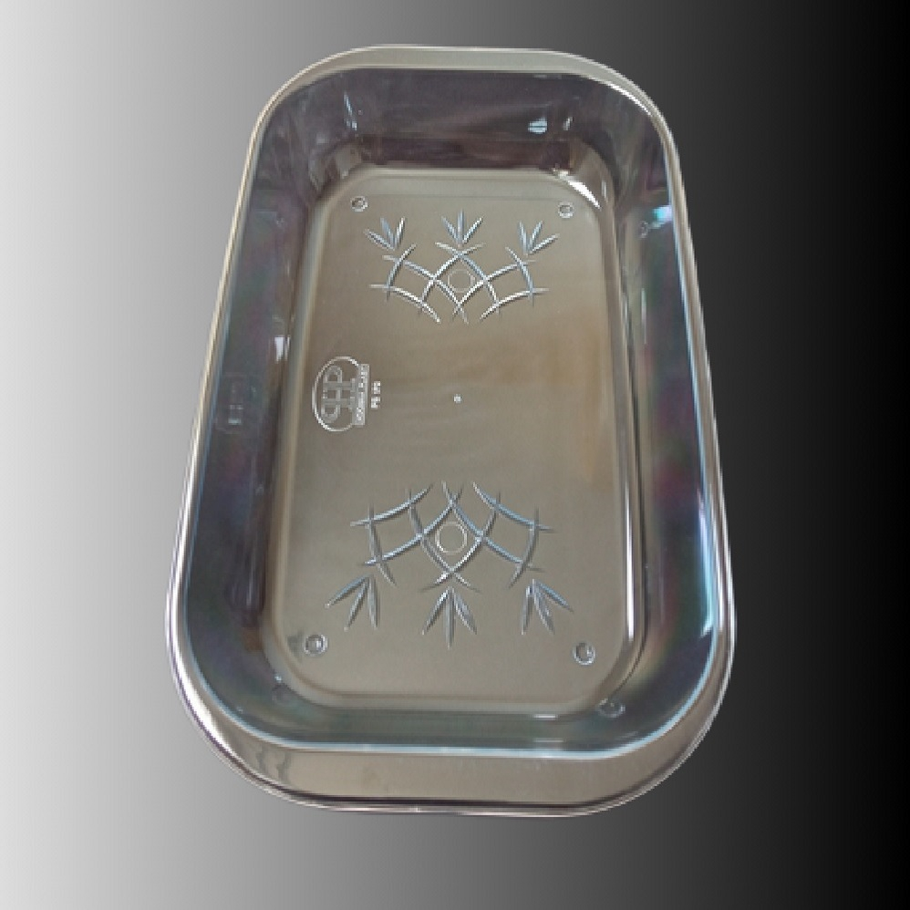 دیس یکبار مصرف مدل کریستالی کد HPT170 مجموعه 6 عددی