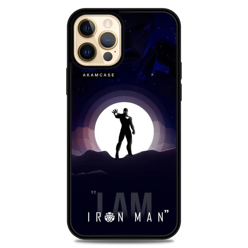 کاور آکام مدل AMC-WA12PRO-IRON MAN9 مناسب برای گوشی موبایل اپل iPhone 12 Pro