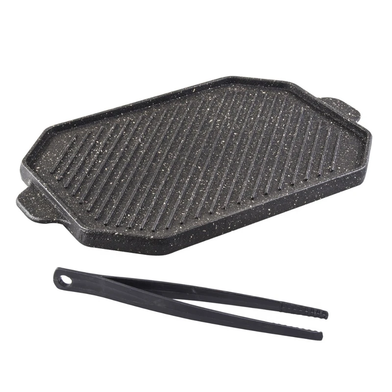 تابه گریل پرانی کد 6010 سایز 36 به همراه انبر