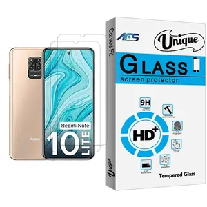 AFS Unique Glass MIX002 Screen Protector For Xiaomi Redmi Note 10 Lite Pack Of 2
