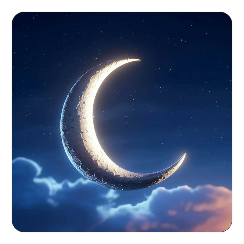 مگنت کاکتی طرح ماه و ستاره مدل mp51744