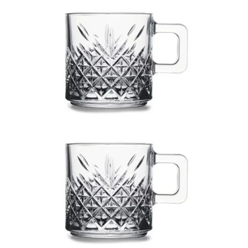 لیوان پاشا باغچه مدل تایملس کد 55452 مجموعه 2 عددی