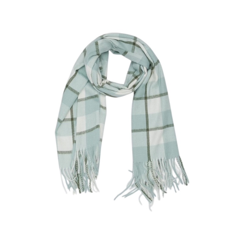 شال بافتنی دخترانه مدل چهارخانه کد SH33